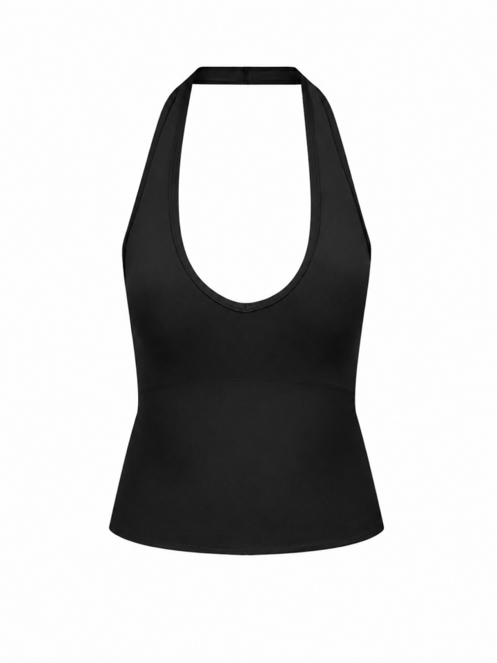 Classic Black Active Tank Top